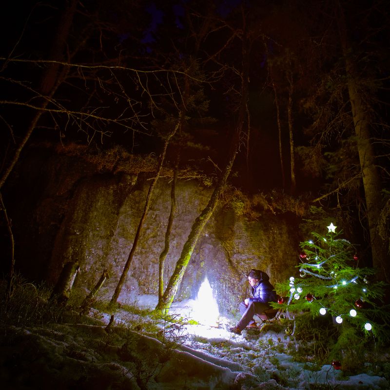 Min egen lille stille stund i skogen.